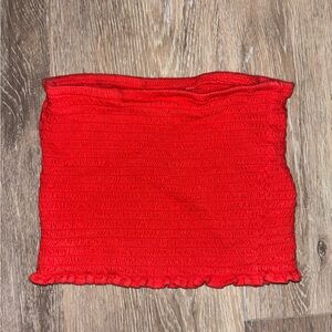 Red tube top - Express